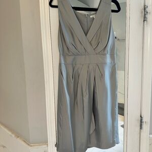 NWT Banana Republic Grey Silk Dress